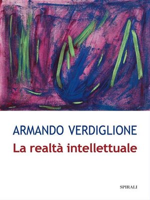 cover image of La realtà intellettuale
